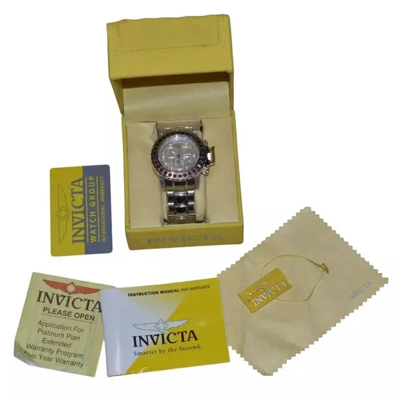 Men's 47mm Invicta Subaqua LE Diamond Sapphire Ruby Meteorite Watch! Ref: 16743!
